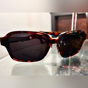 Zayne x Arnette Tortoiseshell Sunglass Temple Arm with White Logo